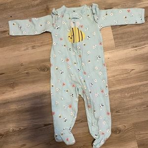 Carters double zipper pajamas